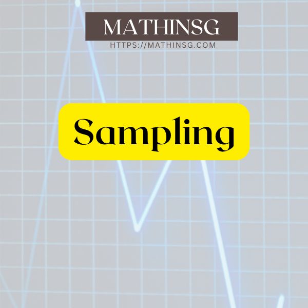 A Level H2 Math on- demand course on statistics, sampling by MathinSG.com
